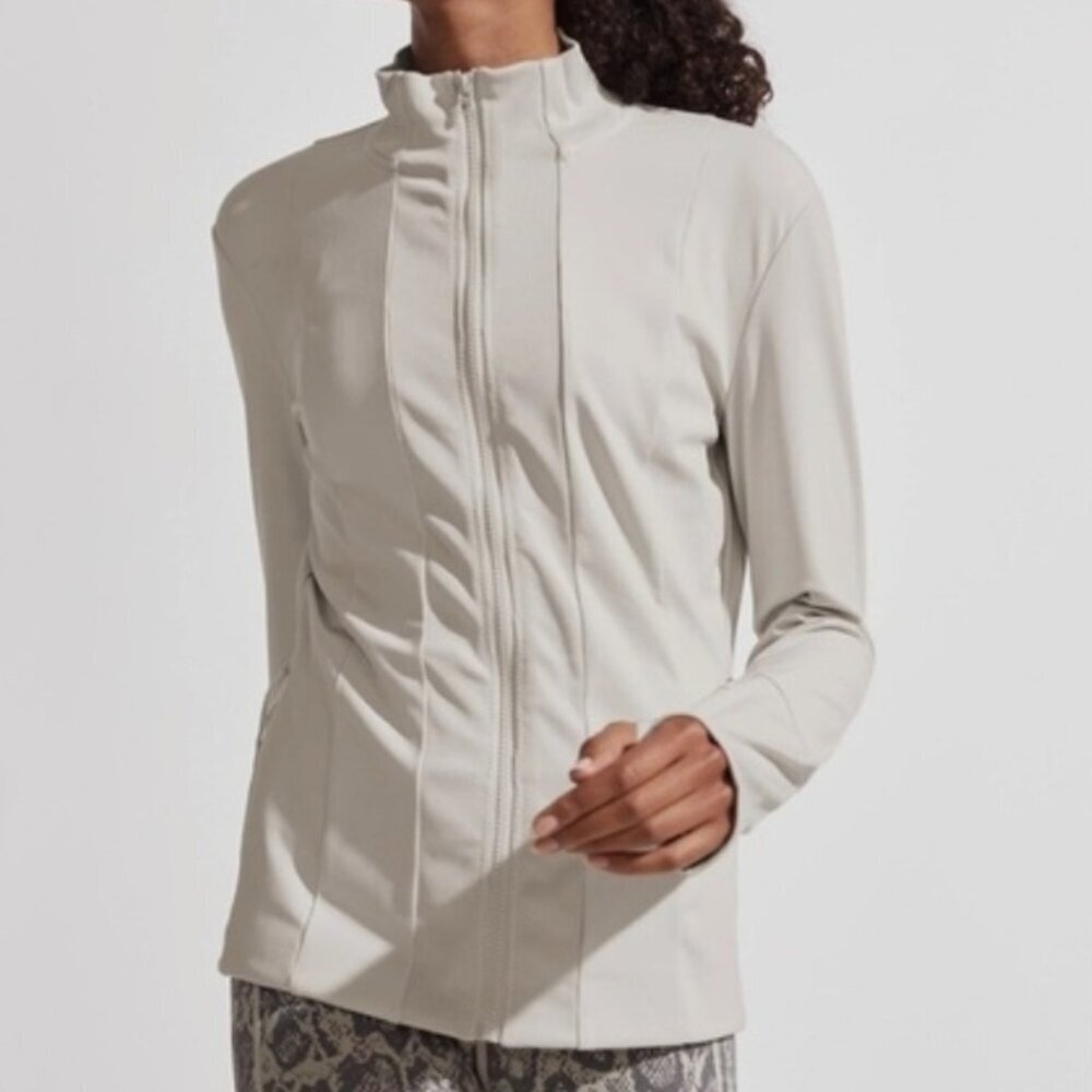 Varley Maywood Jacket in Sili Mid Layer Fabric Women’s full-zip size small